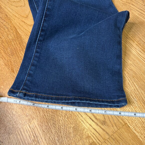 Old Navy Kicker Boot Cut Jeans Dark Wash Size 10 Short - Picture 13 of 13